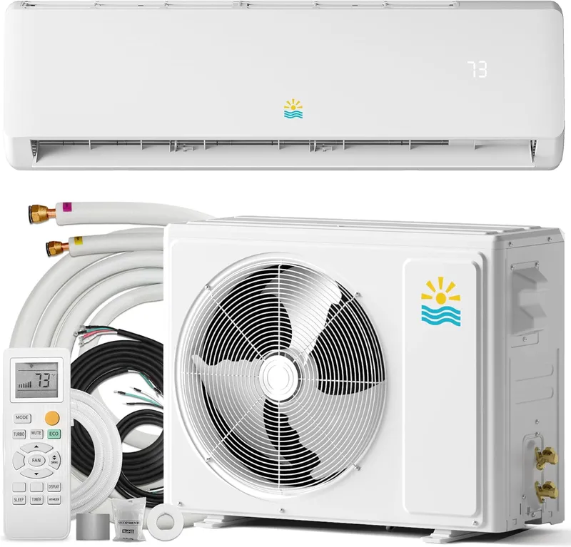 Rellytech Mini Split ACHeating System – 18000 BTU